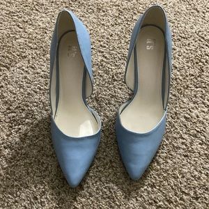 Blue Stiletto Heels